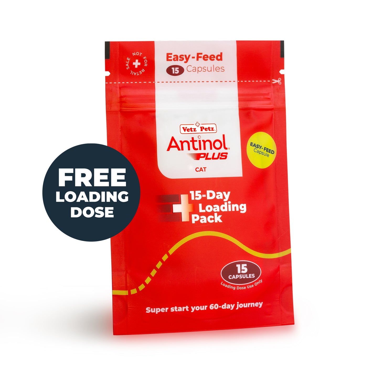 Antinol 60-day Starter Pack – Cat - Easy-Feed Capsules