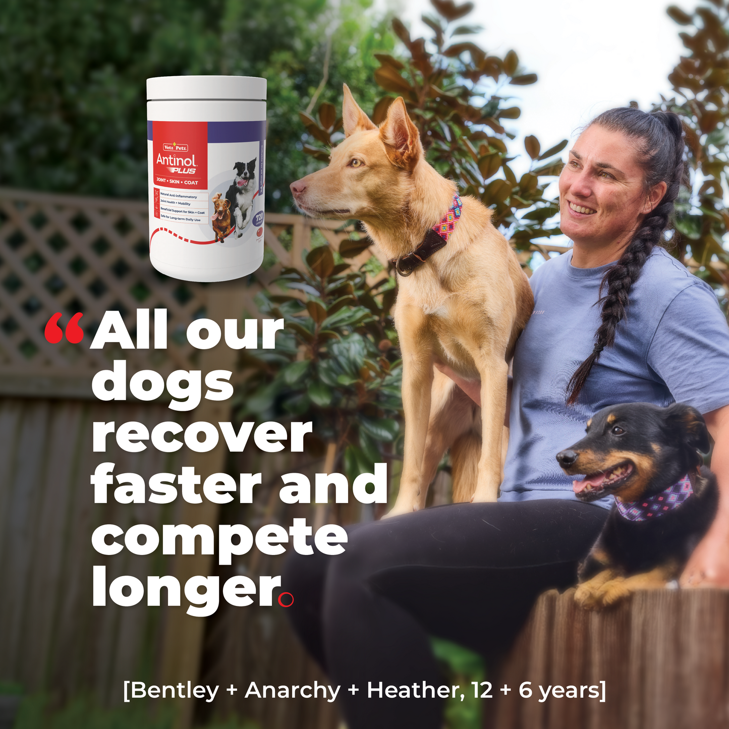 Antinol<sup>®</sup> Plus for Dogs