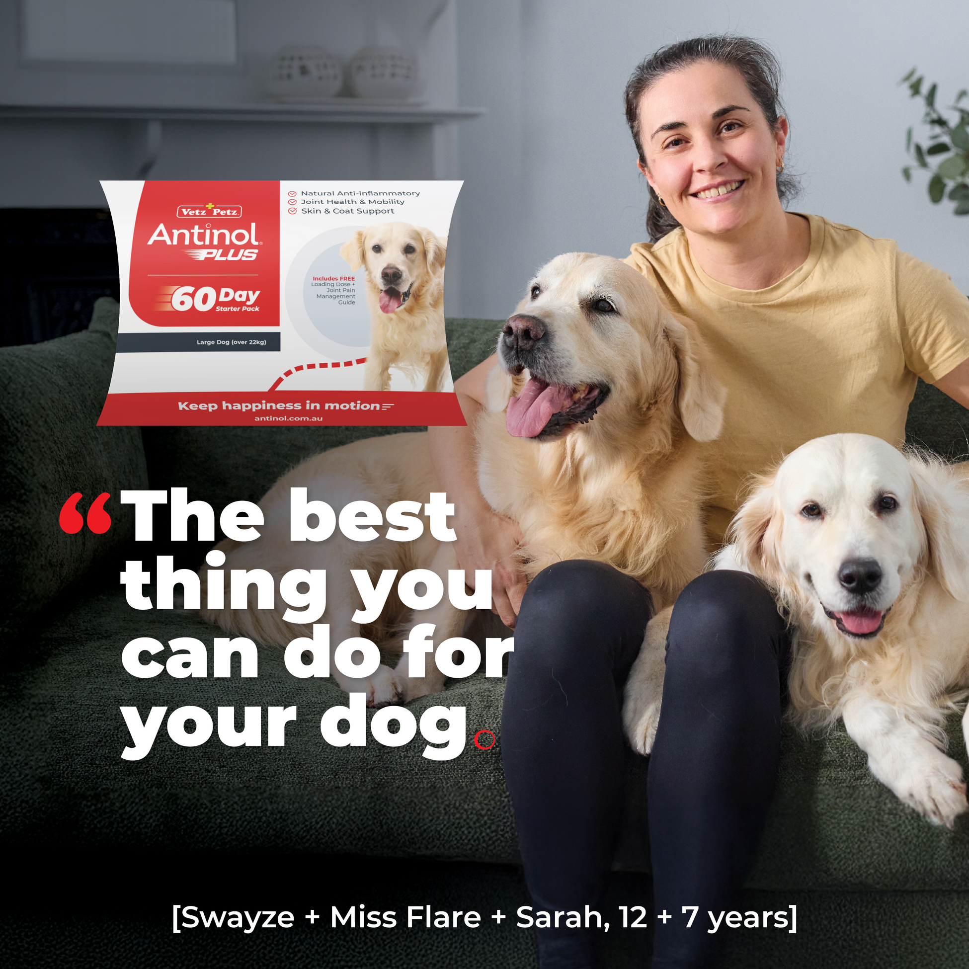 Antinol 60-day Starter Pack – Large Dog