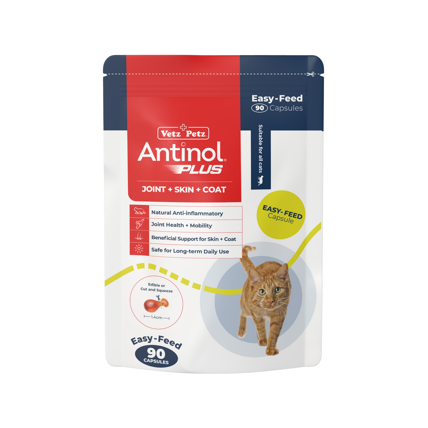 Antinol<sup>®</sup>️ Plus for Cats - Easy-Feed Capsules